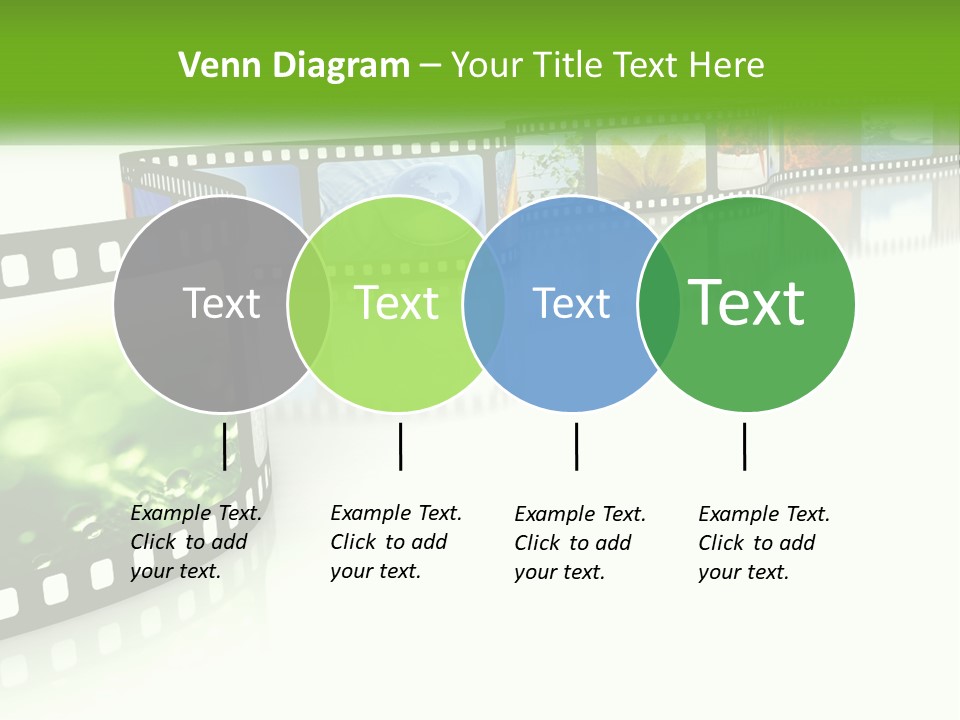 Hollywood Reflection Projection PowerPoint Template