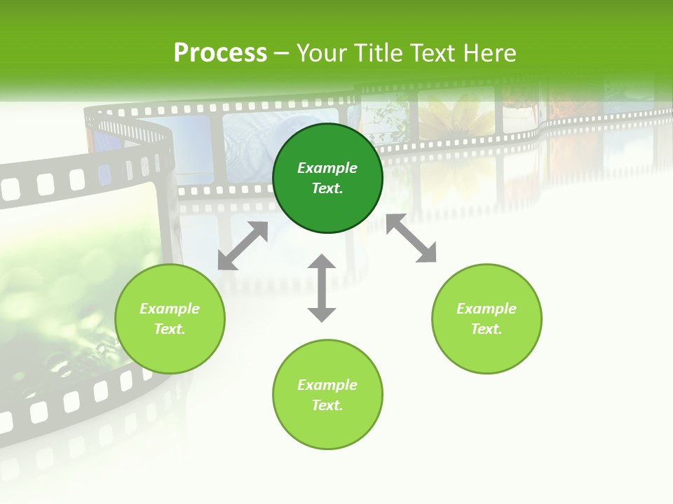 Hollywood Reflection Projection PowerPoint Template