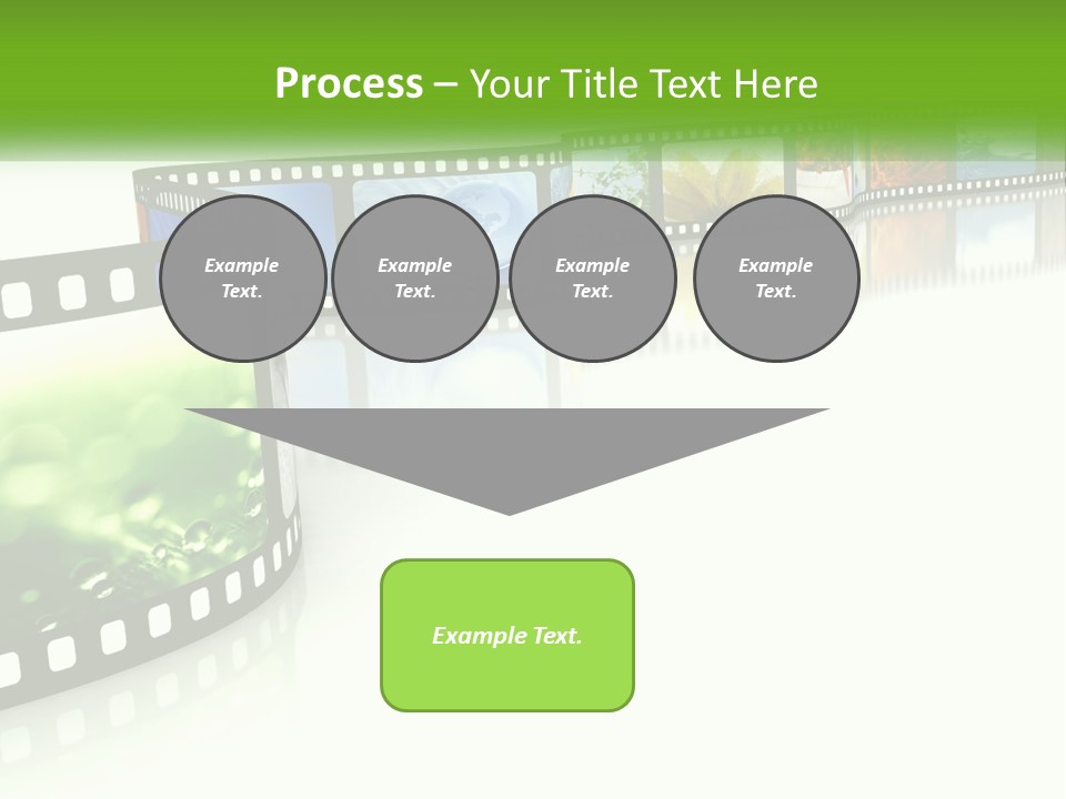 Hollywood Reflection Projection PowerPoint Template