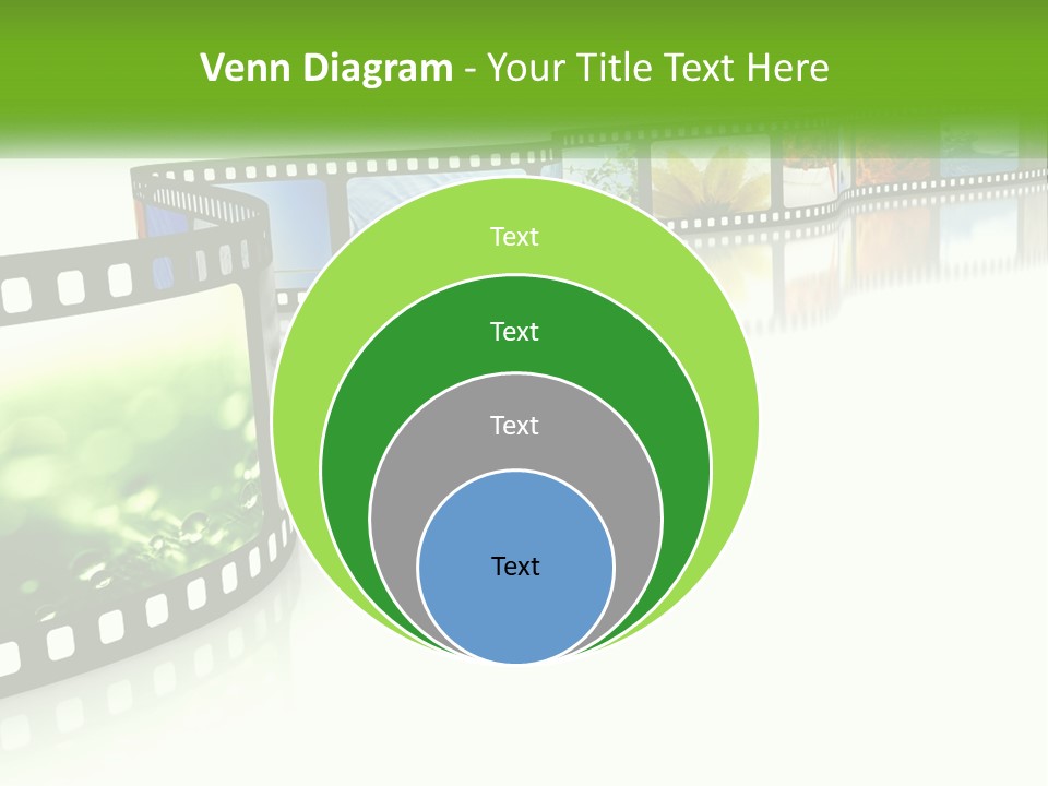Hollywood Reflection Projection PowerPoint Template