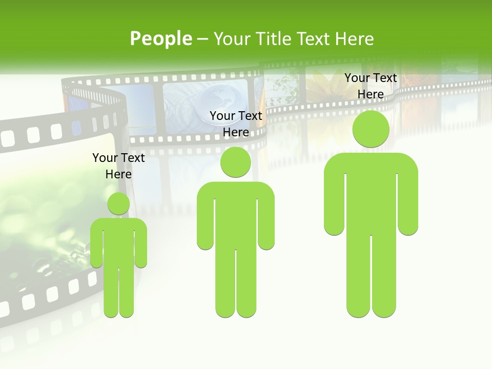 Hollywood Reflection Projection PowerPoint Template