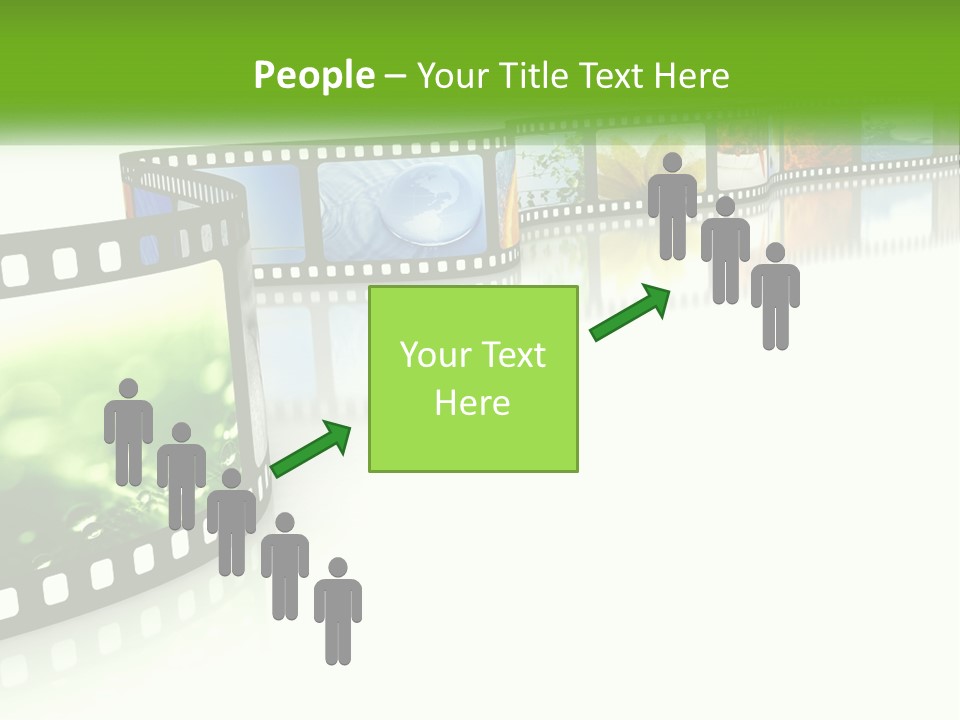 Hollywood Reflection Projection PowerPoint Template