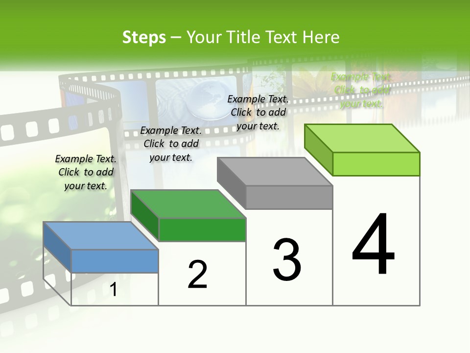 Hollywood Reflection Projection PowerPoint Template