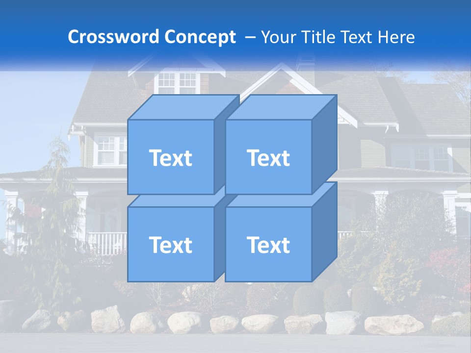Green Brick City PowerPoint Template