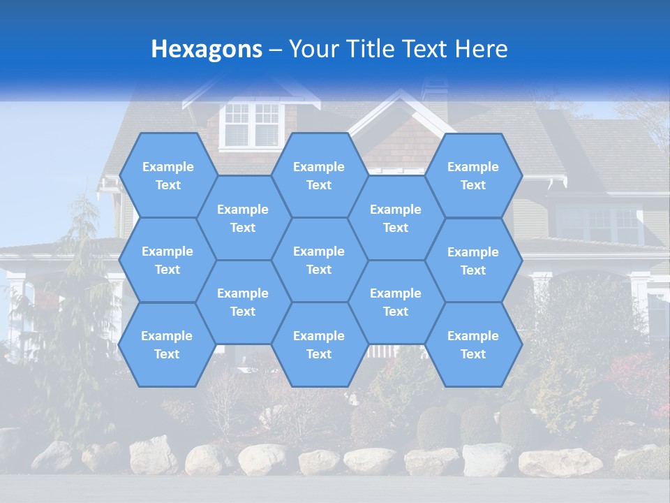 Green Brick City PowerPoint Template