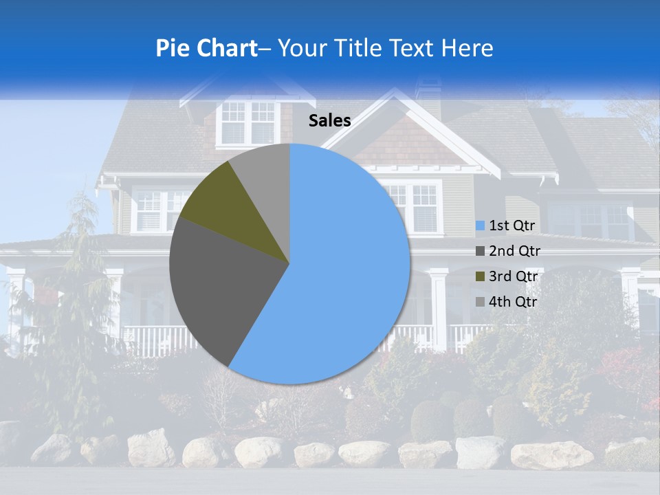Green Brick City PowerPoint Template