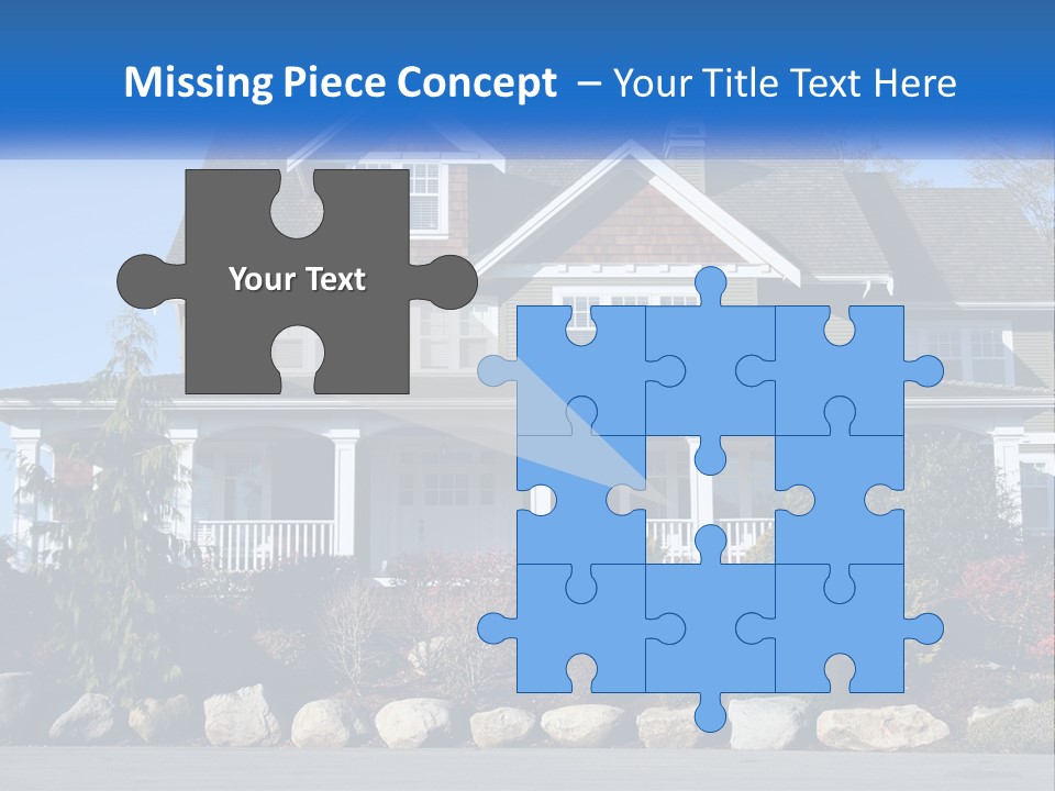 Green Brick City PowerPoint Template