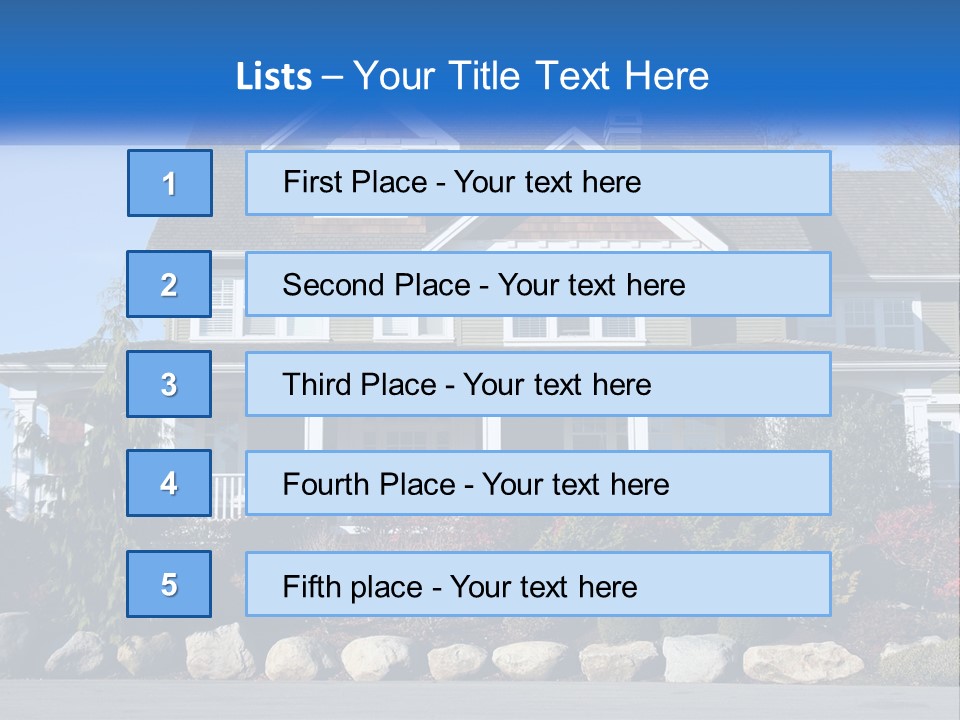 Green Brick City PowerPoint Template