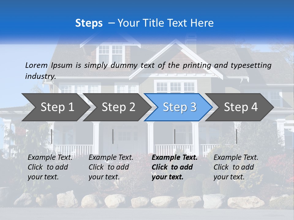 Green Brick City PowerPoint Template