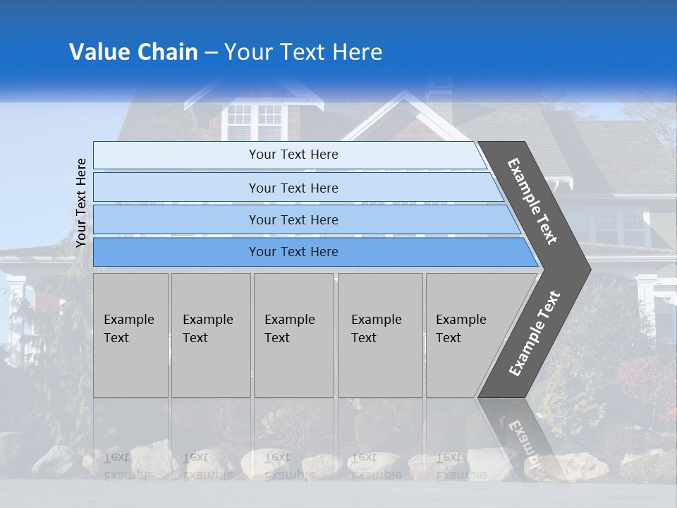 Green Brick City PowerPoint Template