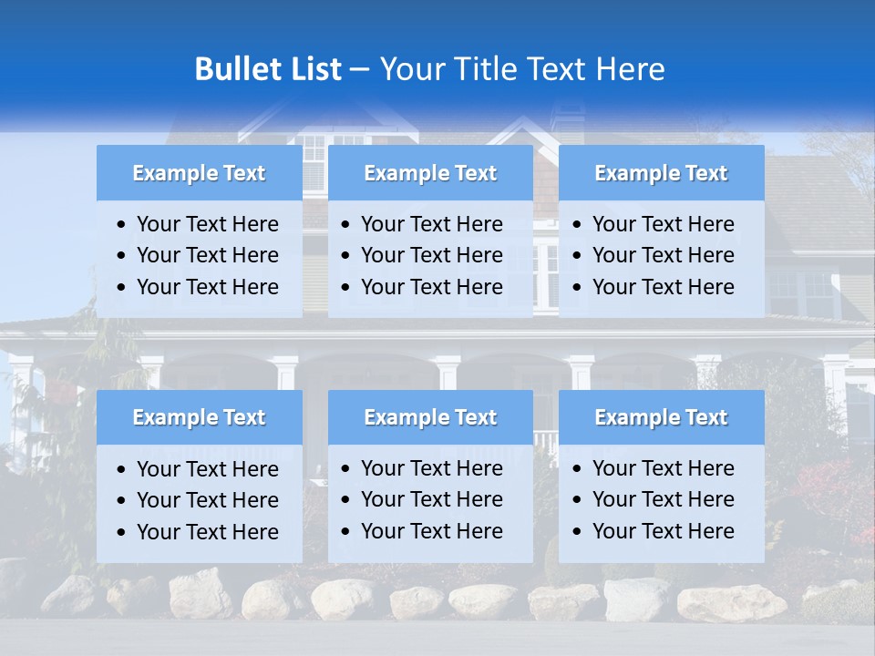 Green Brick City PowerPoint Template