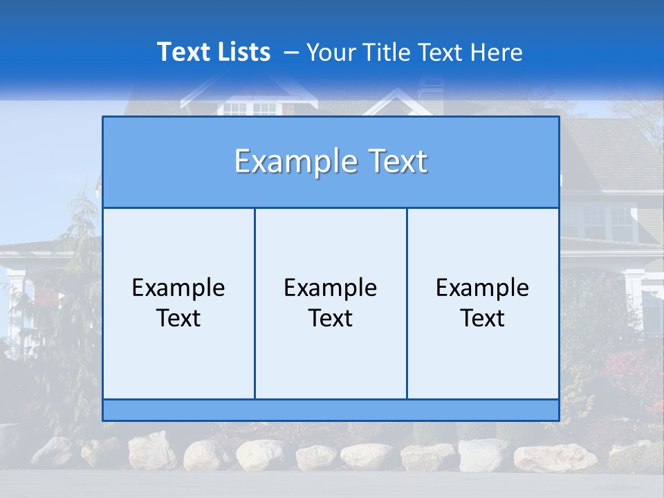Green Brick City PowerPoint Template