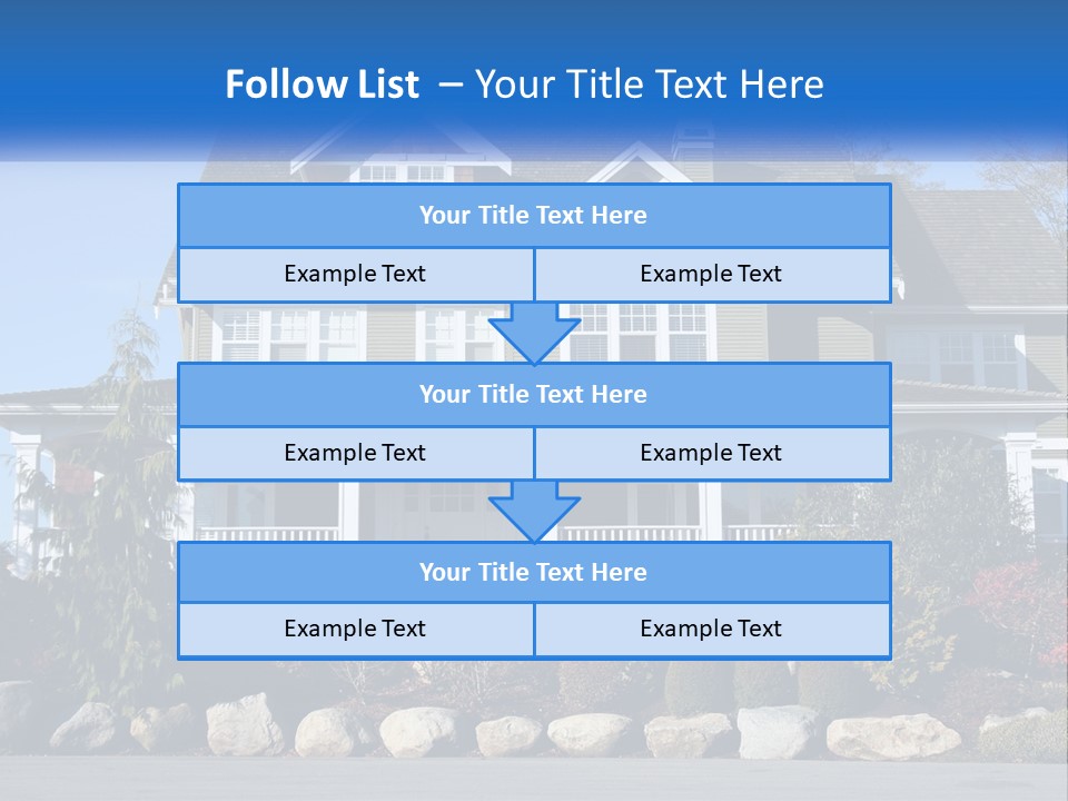 Green Brick City PowerPoint Template