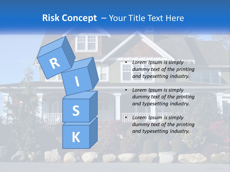 Green Brick City PowerPoint Template