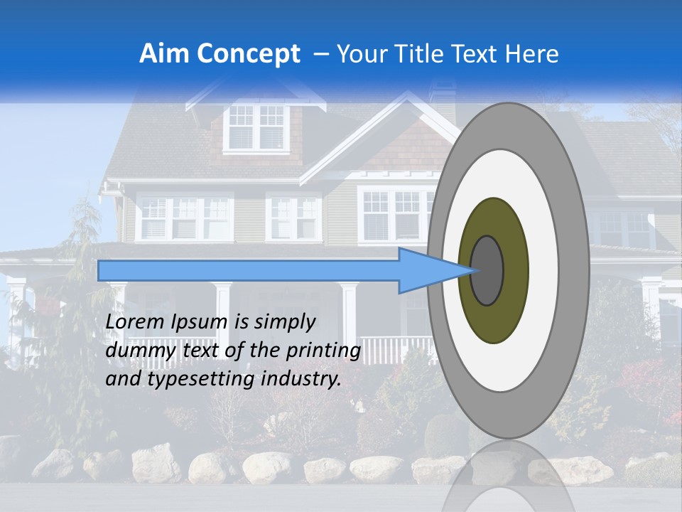 Green Brick City PowerPoint Template