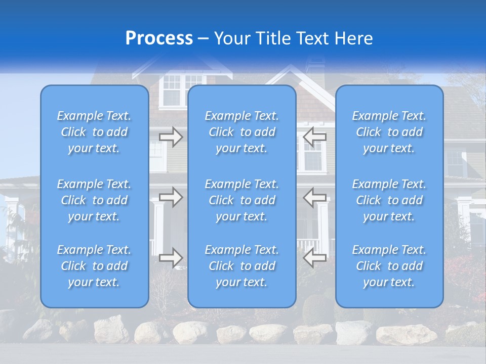 Green Brick City PowerPoint Template