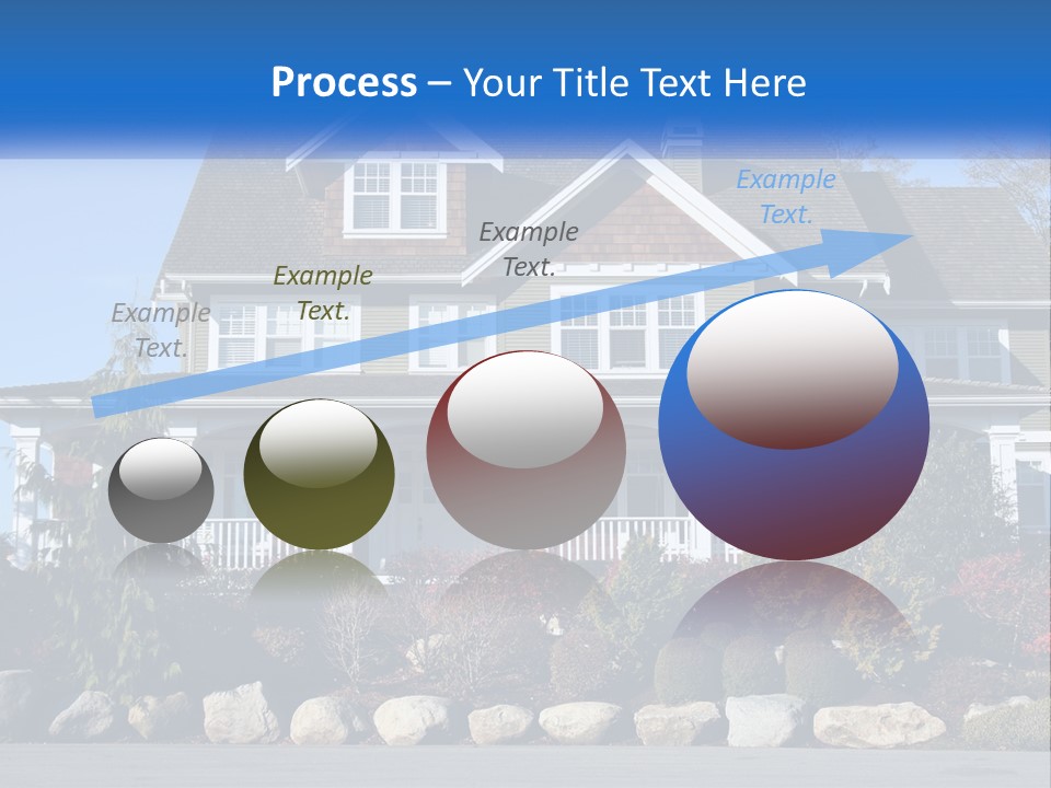 Green Brick City PowerPoint Template