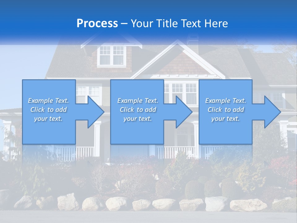 Green Brick City PowerPoint Template