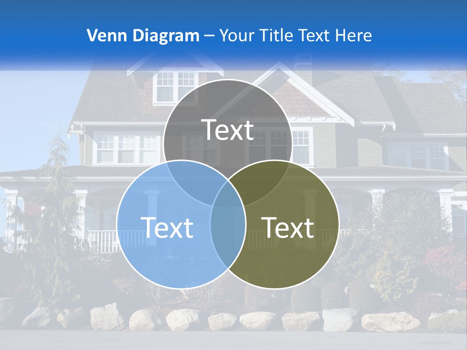 Green Brick City PowerPoint Template
