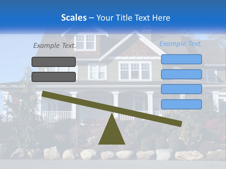 Green Brick City PowerPoint Template