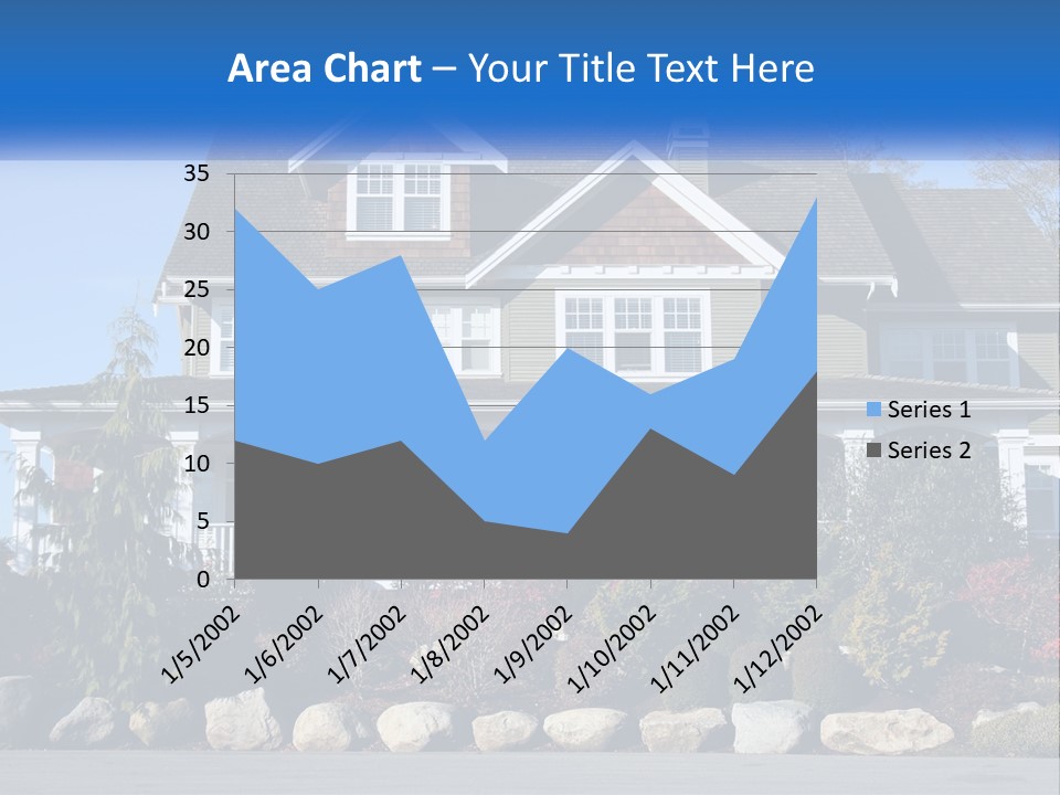 Green Brick City PowerPoint Template