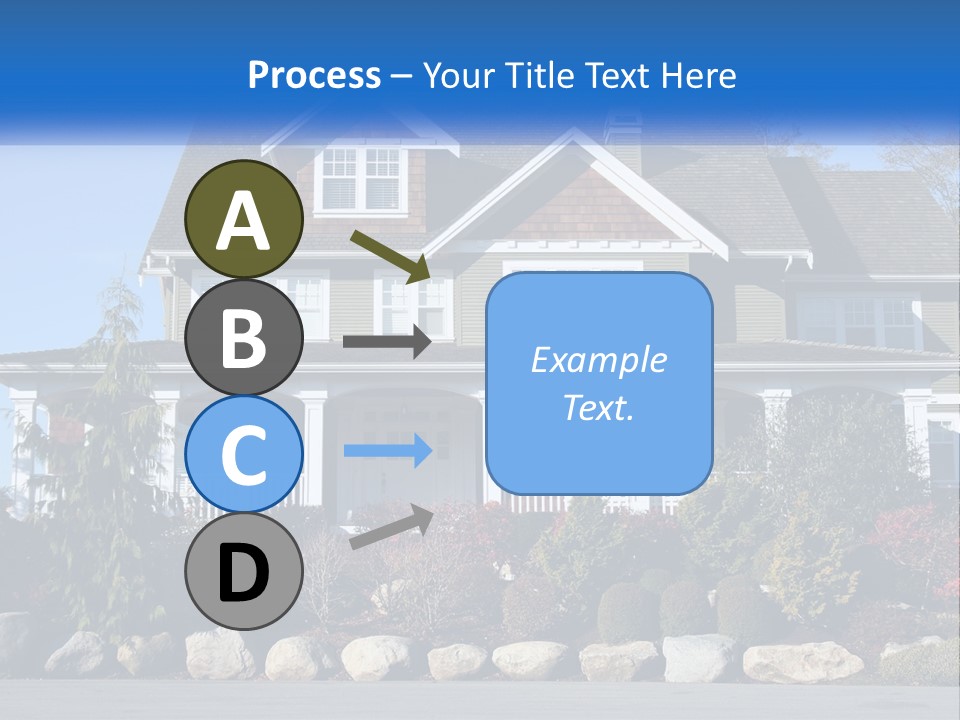 Green Brick City PowerPoint Template