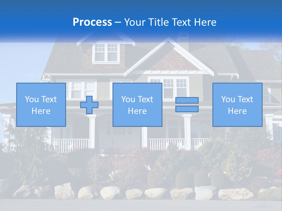 Green Brick City PowerPoint Template