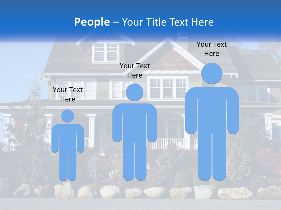 Green Brick City PowerPoint Template