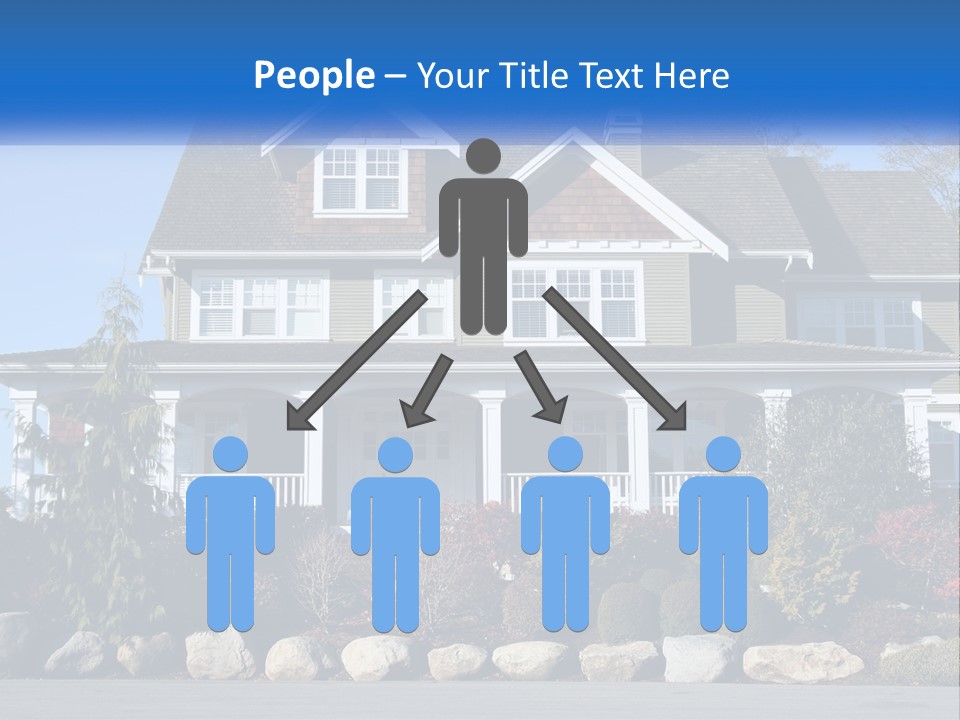 Green Brick City PowerPoint Template