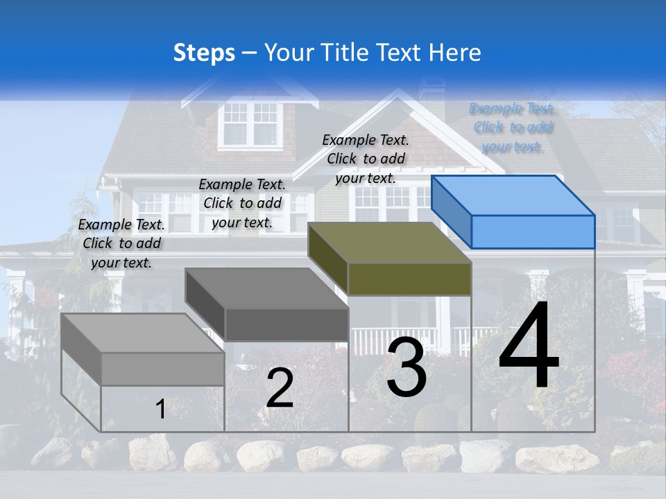 Green Brick City PowerPoint Template