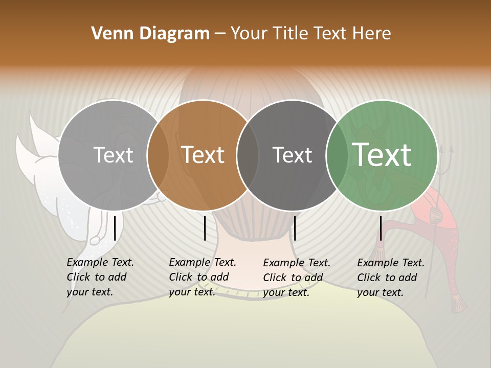 Hell Illustration Lie PowerPoint Template