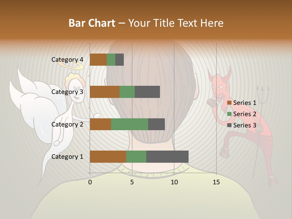 Hell Illustration Lie PowerPoint Template