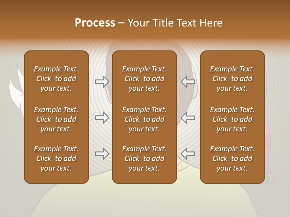 Hell Illustration Lie PowerPoint Template