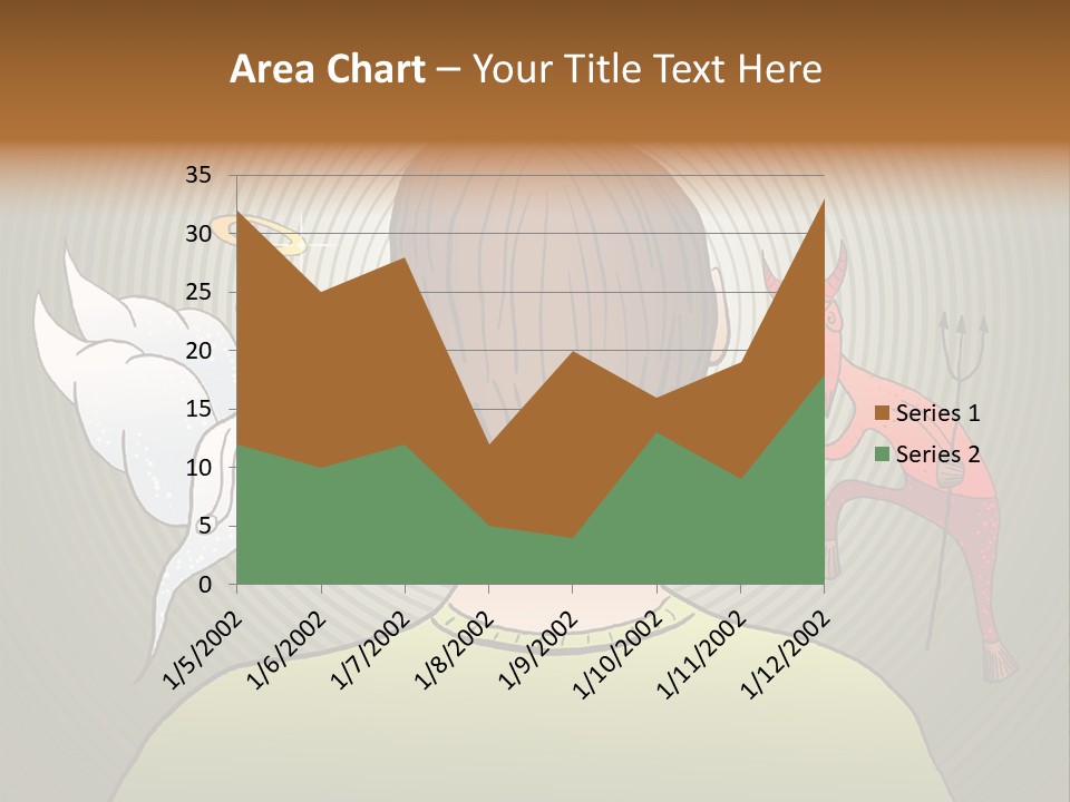 Hell Illustration Lie PowerPoint Template