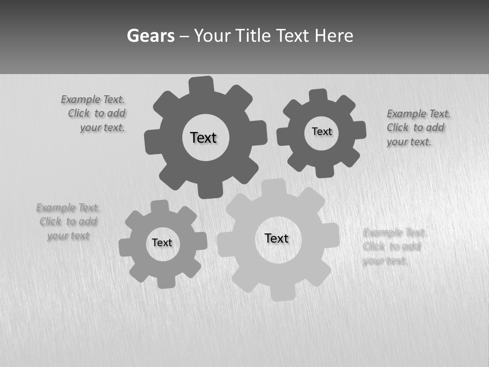 Rough Highlight Reflective PowerPoint Template