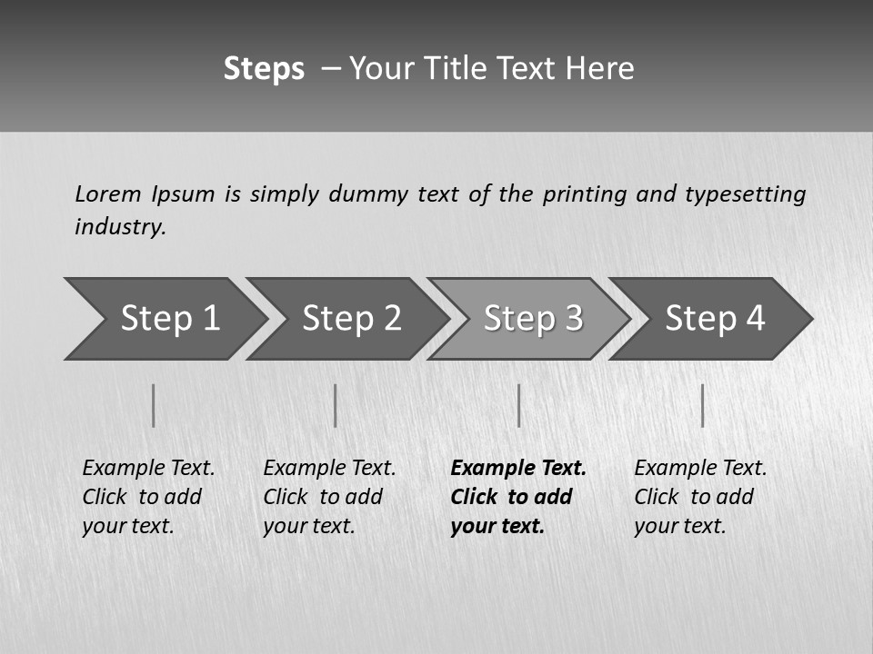 Rough Highlight Reflective PowerPoint Template