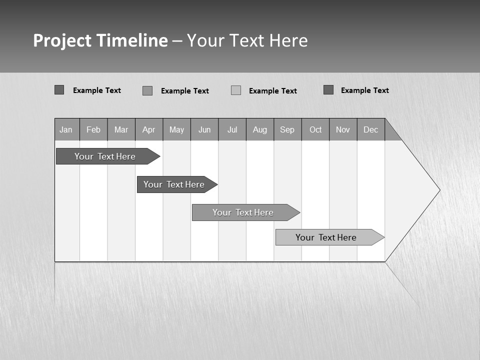 Rough Highlight Reflective PowerPoint Template
