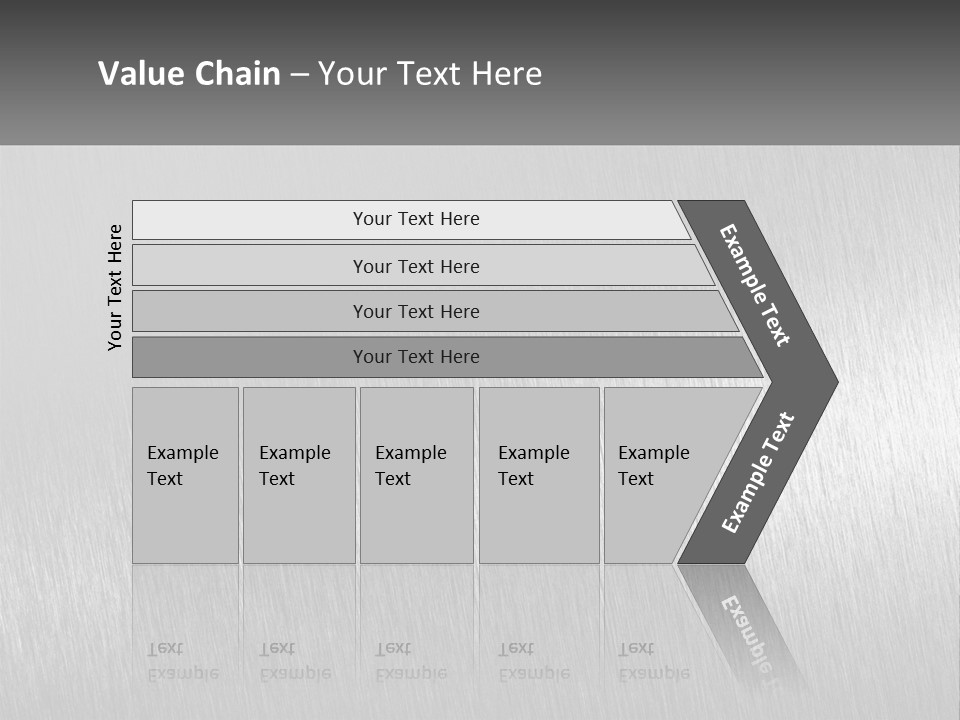 Rough Highlight Reflective PowerPoint Template