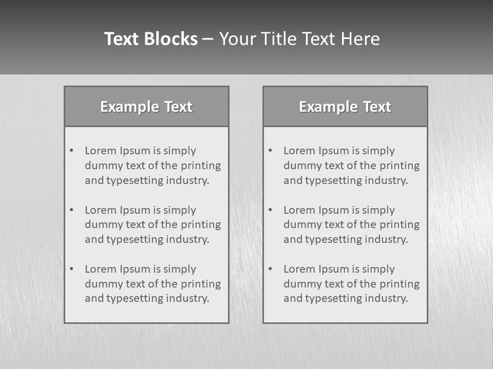 Rough Highlight Reflective PowerPoint Template