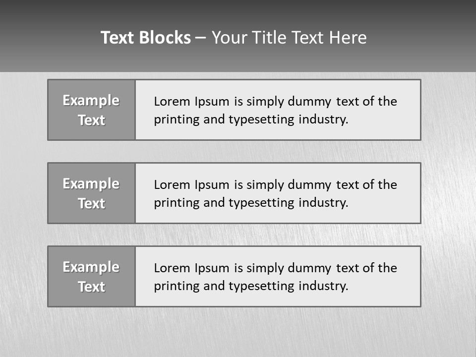 Rough Highlight Reflective PowerPoint Template