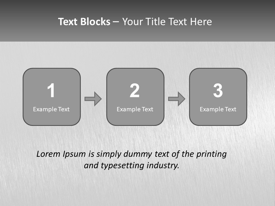 Rough Highlight Reflective PowerPoint Template