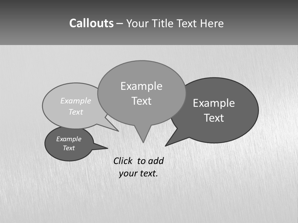 Rough Highlight Reflective PowerPoint Template