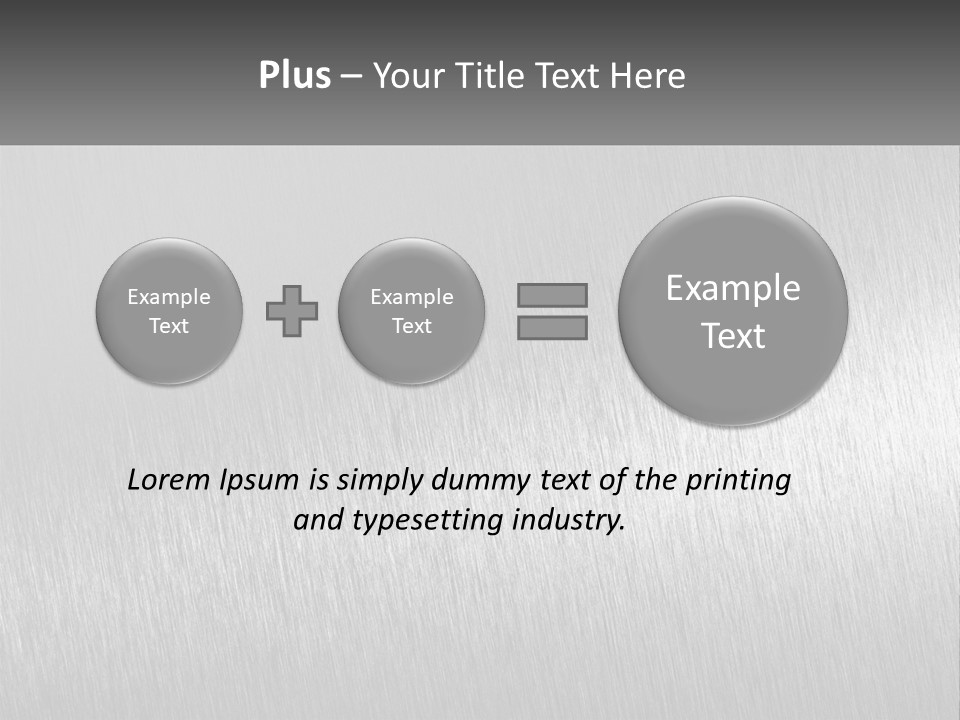 Rough Highlight Reflective PowerPoint Template