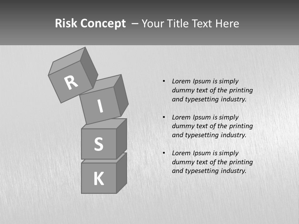 Rough Highlight Reflective PowerPoint Template