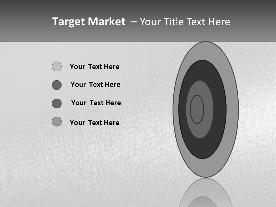 Rough Highlight Reflective PowerPoint Template