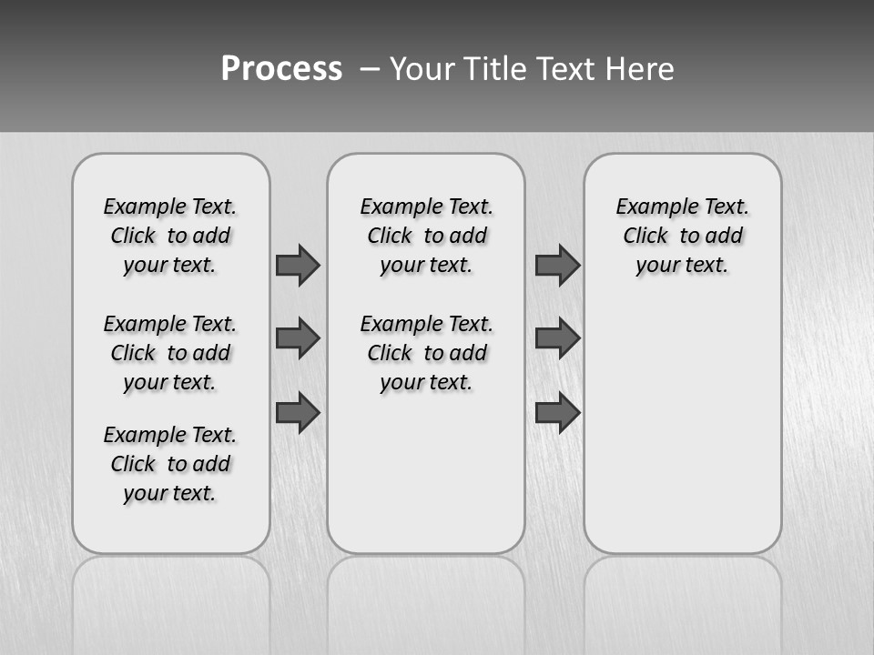 Rough Highlight Reflective PowerPoint Template
