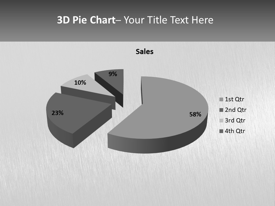 Rough Highlight Reflective PowerPoint Template