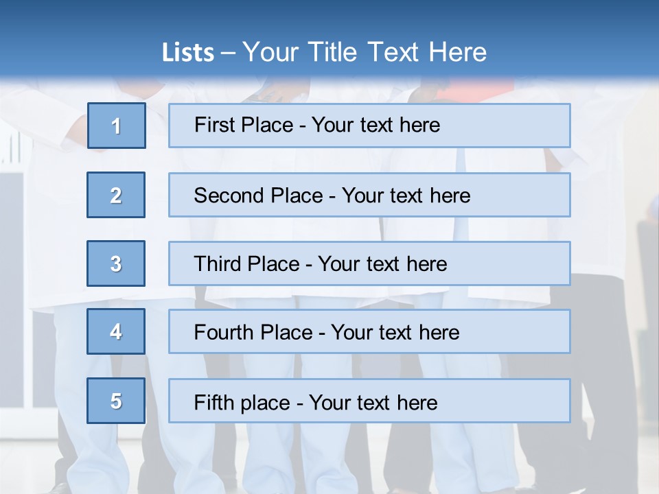 Female People Healthcare PowerPoint Template