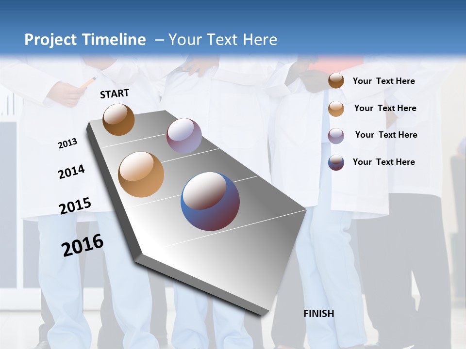 Female People Healthcare PowerPoint Template