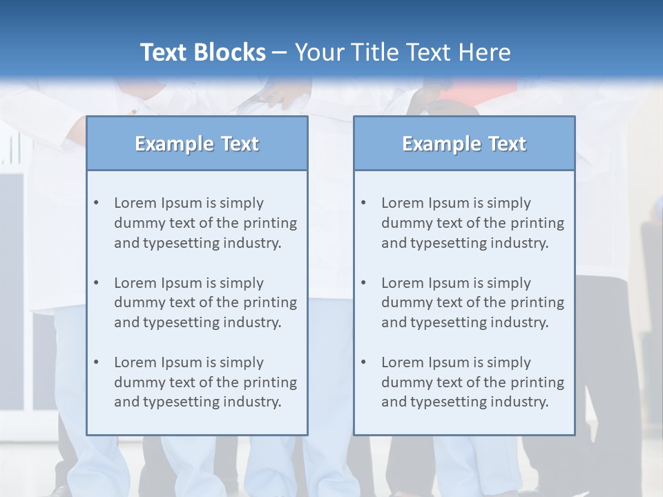 Female People Healthcare PowerPoint Template